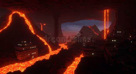 An ambitious vision of a city built from lava
