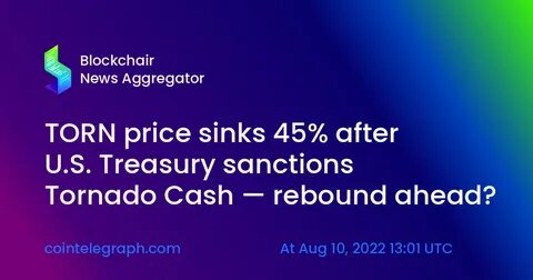 TORN skyrockets as US Treasury removes Tornado Cash from OFAC sanctions list - Mitrade