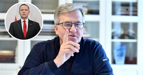 Takich słów Komorowskiego nikt się nie spodziewał. Poszło o Nawrockiego