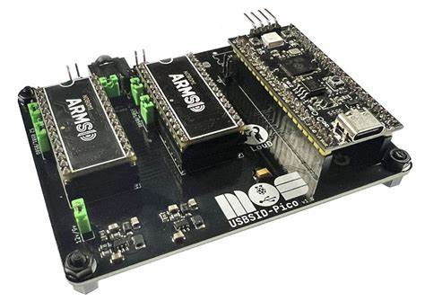Usbsid-Pico is a RPi Pico based board for interfacing MOS SID chips