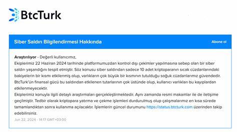 Turkish exchange BtcTurk hit by a cyberattack - Cryptopolitan