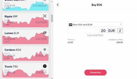 Buy EOS coin with Credit Card, PayPal, Bank Account or Apple Pay no verification or KYC - Changelly