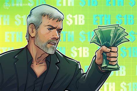 Ethereum's ‘own Saylor’ SharpLink Gaming plans $1B ETH purchase - Cointelegraph