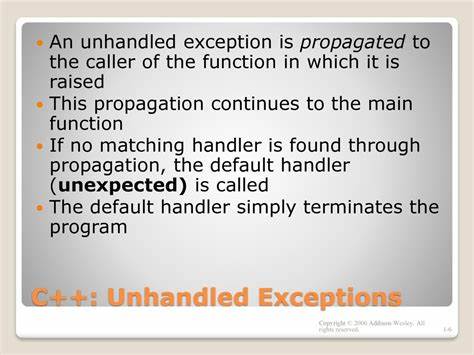 Detecting and reporting all unhandled C++ exceptions