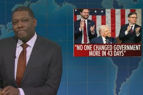 ‘SNL’ Slams Trump’s Claim ‘No President Has Changed Government Faster’: ‘Nobody Changed Airport Security Faster Than Bin Laden’ - Yahoo Entertainment