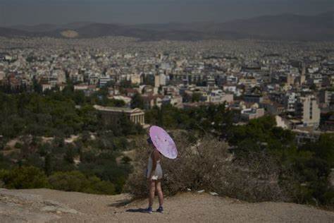 Greece imposes work breaks as a heat wave grips the country