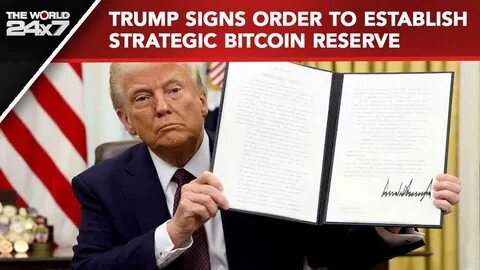 Trump signs order establishing strategic Bitcoin reserve - Scripps News