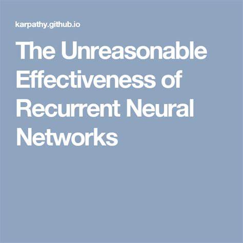 The Unreasonable Effectiveness of Recurrent Neural Networks