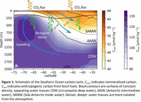 A change in the Southern Ocean structure can have climate implications