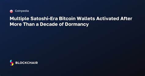 'Satoshi-Era' Bitcoin Worth $43M Moves After A Decade Of Dormancy