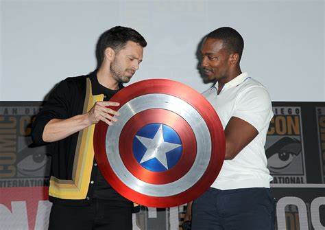 Sebastian Stan Reacts To Anthony Mackie As Captain America! - Pioneer Scoop