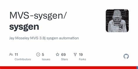 MVS-sysgen/sysgen: Jay Moseley MVS 3.8j sysgen automation