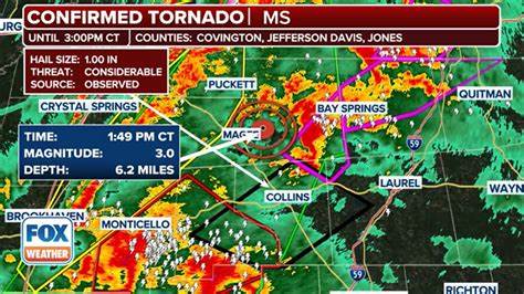 Earthquake strikes Mississippi as tornadoes tear through state