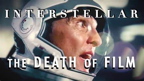 Interstellar is about The Death of Film [video]