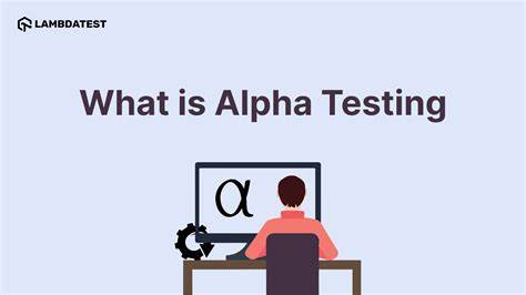 What is 'Alpha testing'