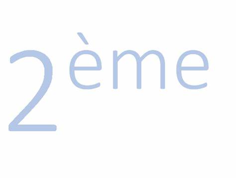 Comment mettre "er" (premier) en haut - CommentCaMarche