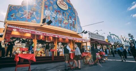 Zelte auf dem Münchner Oktoberfest - Wiesnwirte