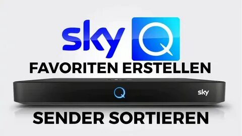 Favoriten bearbeiten | Sky Q