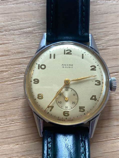 UNION Ancre Handaufzug - 40er Jahre - UHRFORUM