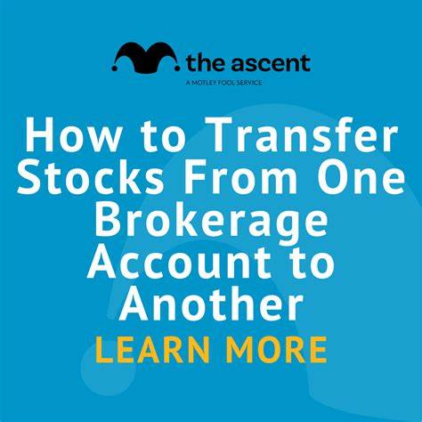 How to Transfer Stocks Between Brokerages - The Motley Fool