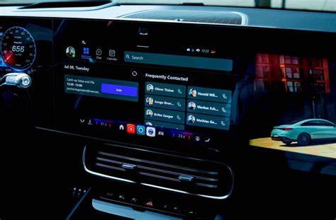 Mercedes Benz to Incorportate Microsoft Teams, Intune, and Copilot into Vehicles