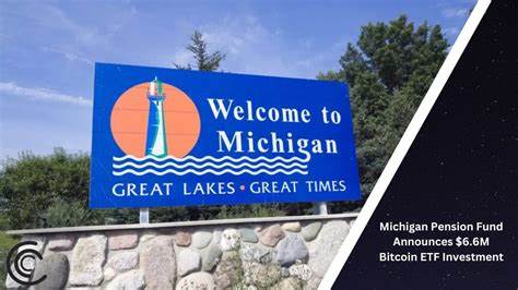 Michigan Pension Fund Diversifies with $6.6 Million Bitcoin ETF Investment - Coinpedia Fintech News