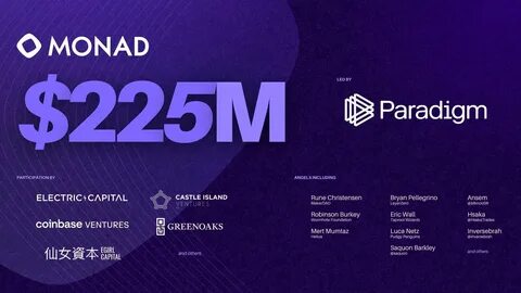 Blockchain Developer Monad Labs Raises $225M Led by Paradigm - CoinDesk