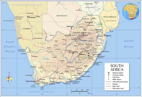 South Africa - a Country Profile - Nations Online Project