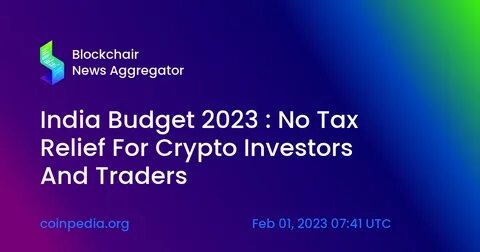 Budget 2025: No relief for crypto investors, new compliance requirement introduced - The Economic Times