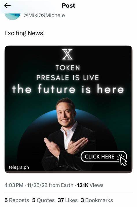 As Elon Musk Tells Advertisers To ‘Go F**k Yourself,’ X Continues Selling Ads To ‘X Token’ Crypto Scammers - Forbes