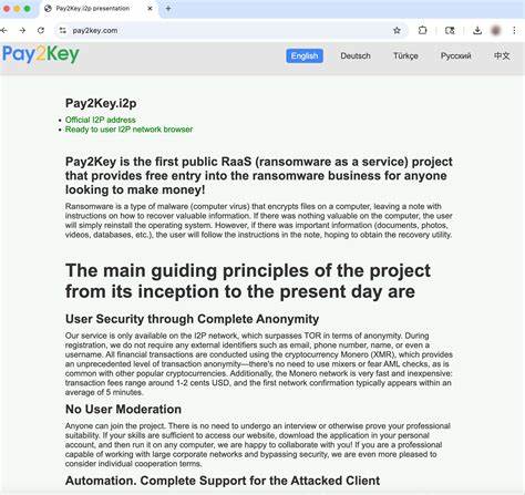 Вымогатель Pay2Key нацелен на российские компании