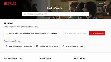 Centre d'aide de Netflix