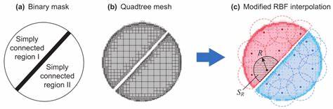 How to render a mesh gradient using RBF interpolation