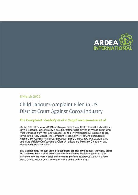 US court dismisses child-labour claims against cocoa importers