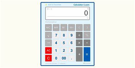 Calculator Online – Free Professional Calculator Tools