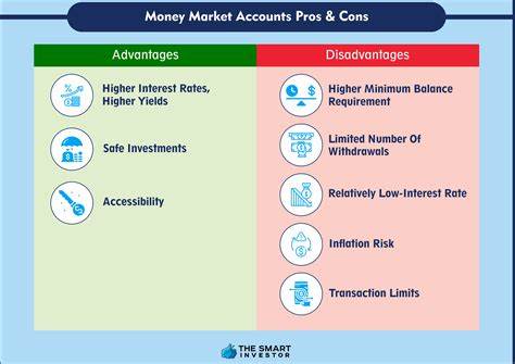 The pros and cons of money market accounts