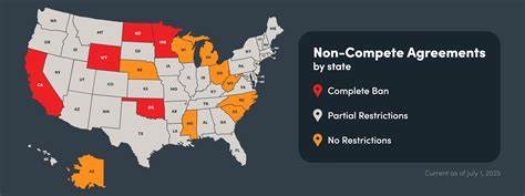 US non-compete agreement laws by state
