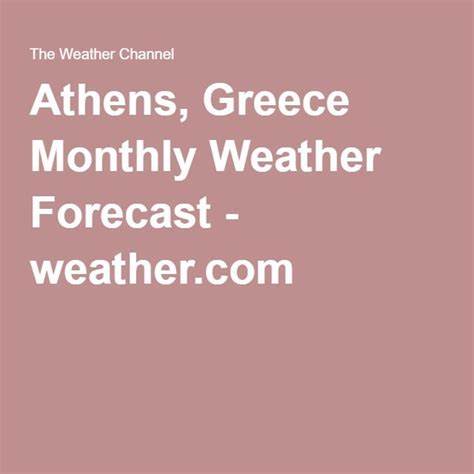Athens, Attica, Greece Weather Conditions - Weather Underground