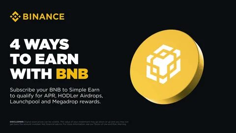 Four Ways to Earn with BNB on Binance - Binance