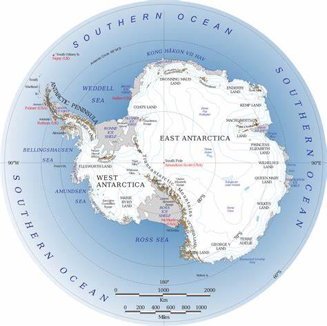 Antarctica Map / Map of Antarctica - Facts About Antarctica and the 