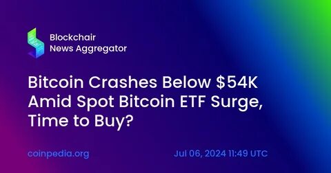 Bitcoin ETFs Surge $744M, Ethereum ETFs Drop $103M - Coinpedia Fintech News