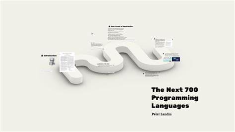 The next 700 programming languages