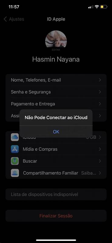 iCloud - Não foi possível verificar … - Comunidade da Apple