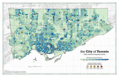 Toronto Population Density Map