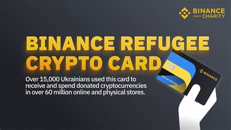 Binance to launch Refugee Crypto Card for Ukrainians forced to leave Ukraine - Binance