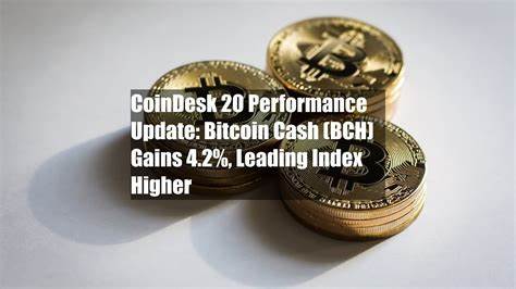 CoinDesk 20 Performance Update: Bitcoin Cash (BCH) Gains 4.2%, Leading Index Higher
