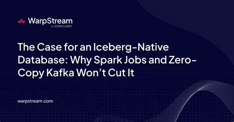 The Case for an Iceberg-Native Database