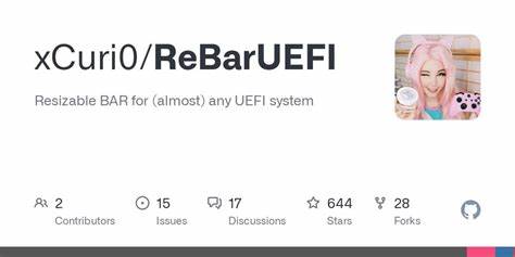 ReBarUEFI: Resizable BAR for almost any UEFI system