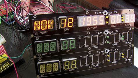 Researching LED Displays for the Time Circuits