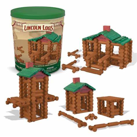 Lincoln Logs are an American construction toy for children